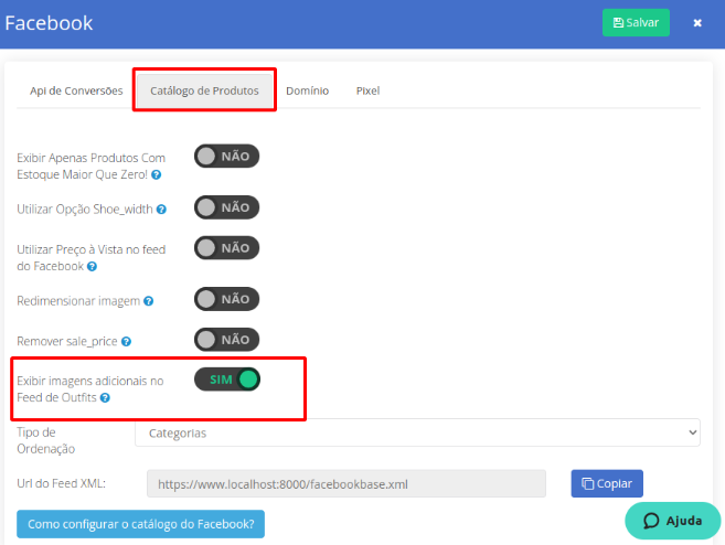 Seleção personalizada de imagens no XML