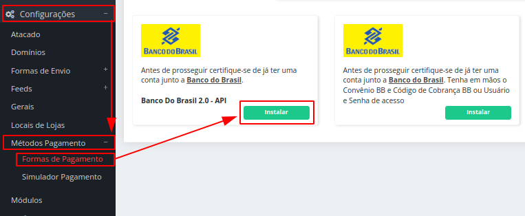 Boleto Banco do Brasil API