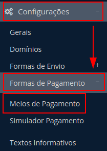 Quais as Formas de Pagamento disponíveis na plataforma?